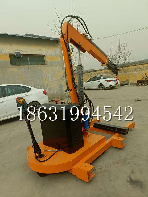 扎赉诺尔区自卸车厢随车吊 自制轮式四不像起重机 四驱平板吊 5吨 贵盛